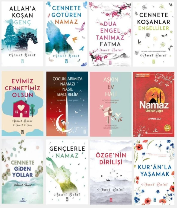 Ahmet Bulut Cennete Götüren Namaz Seti 12 Kitap