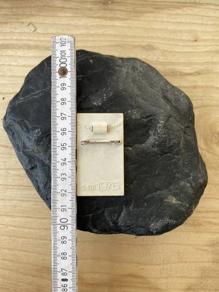 1 ADET AĞUSTOS 1976 ROZET YABANCI ROZET - 2