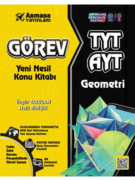 ARMADA GÖREV YKS TYT AYT GEOMETRİ KONU KİTABI Yeni Nesil ürün görseli