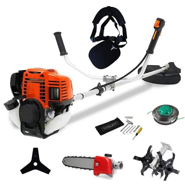 Gardenpro TK40FA 4 Zamanlı Tırpan-Testere+Çapalama Aparatı