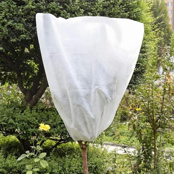 2,4x10 METRE 30gr AGRİL ISI DON ÖRTÜSÜ, ZİRAİ DON KIRAĞI ÖRTÜ KARPUZ ÇİLEK ÖRTÜSÜ, SERA TOPRAK ÖRTÜSÜ ELYAF - 5