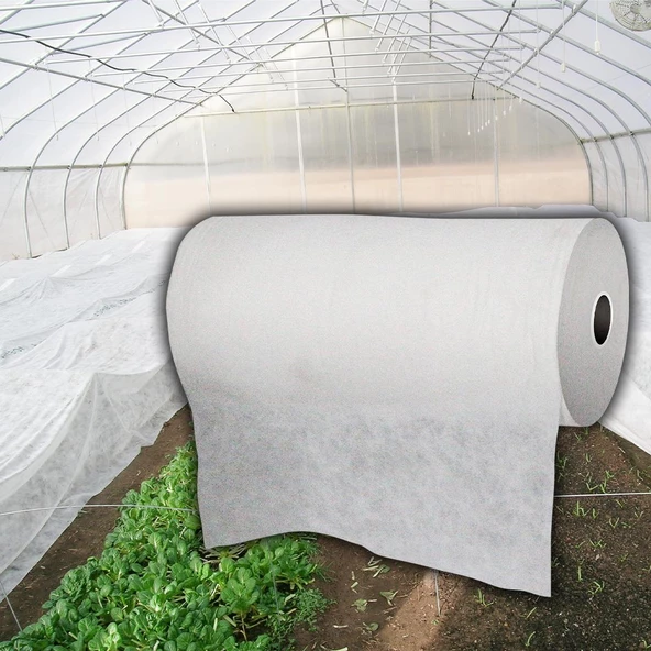 2,4x10 METRE 30gr AGRİL ISI DON ÖRTÜSÜ, ZİRAİ DON KIRAĞI ÖRTÜ KARPUZ ÇİLEK ÖRTÜSÜ, SERA TOPRAK ÖRTÜSÜ ELYAF