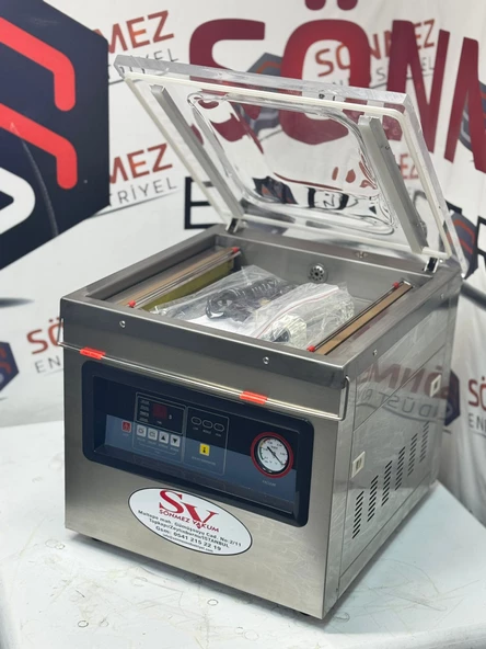 Sönmez Vakum 41 Cm Çift Çene Peynir Et Gıda Vakum Makinesi - 3