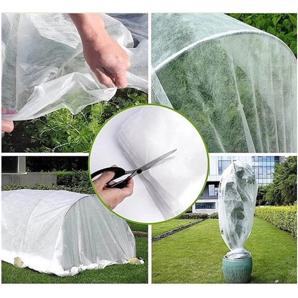 3,2x10 METRE 30 GRAM AGRİL ISI DON ÖRTÜSÜ, ZİRAİ DON KIRAĞI ÖRTÜ KARPUZ ÇİLEK BİTKİ KORUMA ÖRTÜSÜ, SERA ÖRTÜSÜ ELYAF - Resim 7
