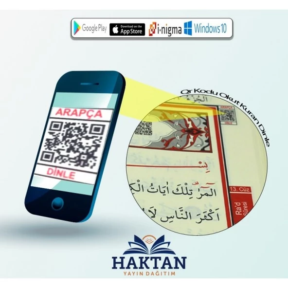 Haktan Yayınları Ortaboy Bilgisayar Hatlı Diyanet Mühürlü Kuranı Kerim Pembe - 4