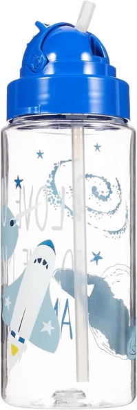 English Home Space Tritan Askılı Çocuk Suluk 500 Ml Mavi - 2