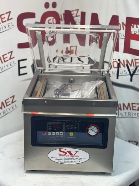 Sönmez Vakum 41 Cm Çift Çene Peynir Et Gıda Vakum Makinesi - 4