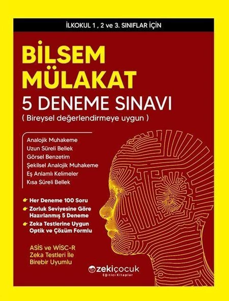 Bilsem Mülakat 5 Deneme Sınavı Zeki Çocuk