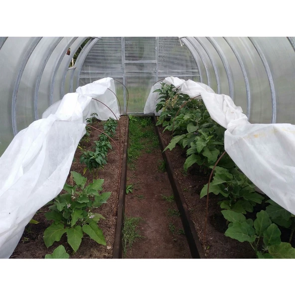 3,2x500 METRE 17 GRAM AGRİL ISI DON ÖRTÜSÜ, ZİRAİ DON KIRAĞI ÖRTÜ KARPUZ ÇİLEK BİTKİ KORUMA ÖRTÜSÜ, SERA ÖRTÜSÜ ELYAF - Resim 4