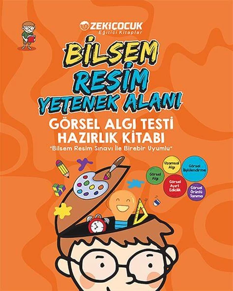 Bilsem Resim Yetenek Alanı Görsel Algı Testi Hazırlık Kitabı Zeki Çocuk