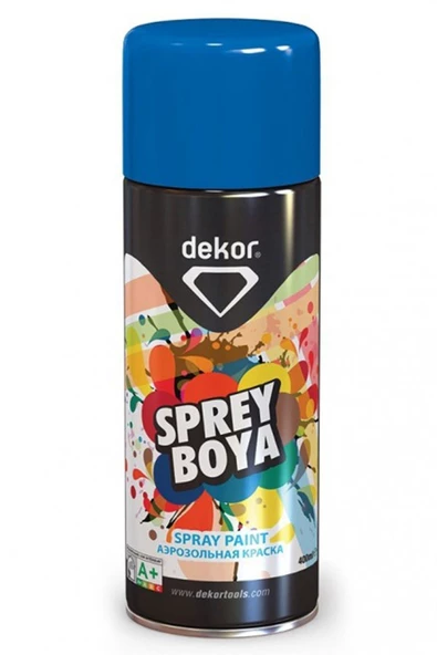 Dekor  Boncuk Mavi Sprey Boya 654