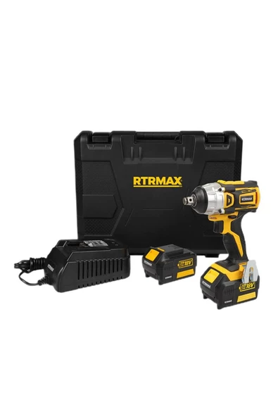 Rtrmax  AKÜLÜ DARBELİ SOMUN SIKMA 18V,4 AH KÖMÜRSÜZ RTX2028 - 2