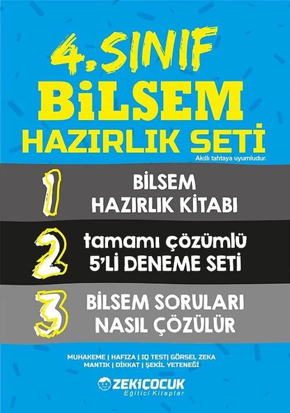 4. Sınıf Bilsem Hazırlık Seti Zeki Çocuk