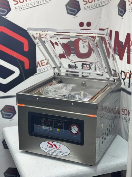 Sönmez Vakum 51 Cm Çift Çene Peynir Sucuk Et Gıda Vakum Makinesi - 5
