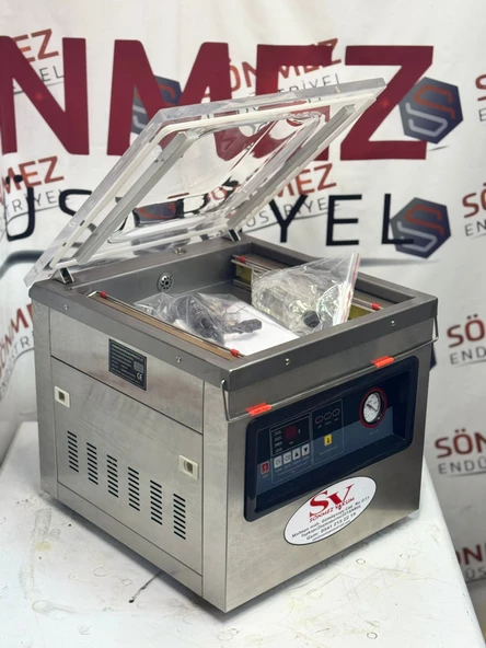 Sönmez Vakum 51 Cm Çift Çene Peynir Sucuk Et Gıda Vakum Makinesi - 3