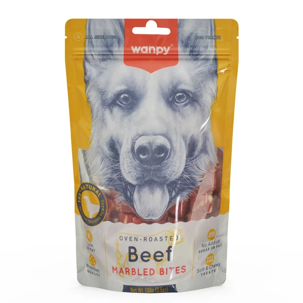 Wanpy Marbled Köpek Ödül Et Parçaları 100 g - 2