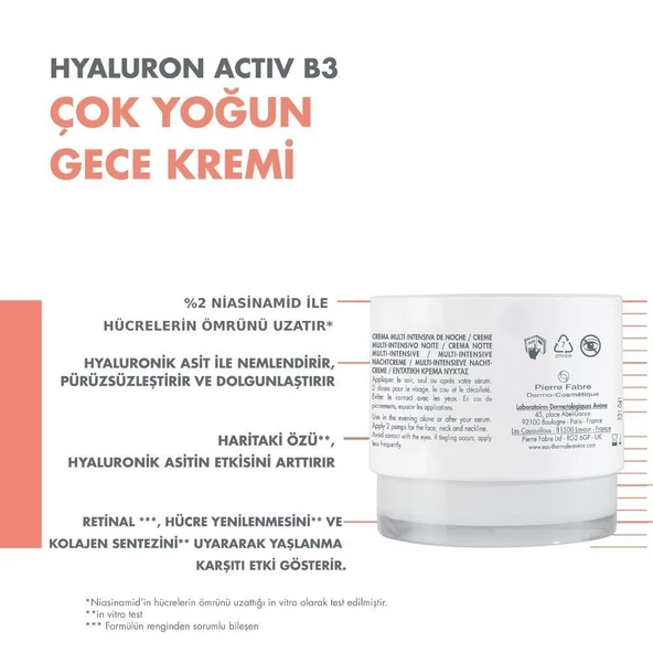 Avene Hyaluron Activ B3 Gece Kremi 40ml - 5