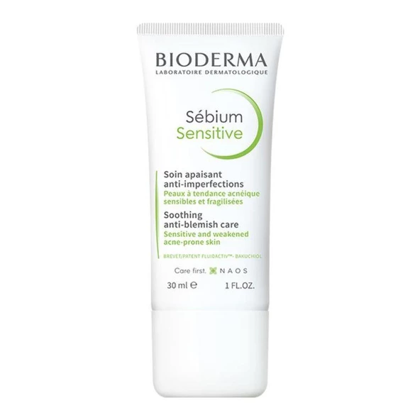 Bioderma Sebium Sensitive Anti-Blemish Care Yatıştırıcı Bakım Kremi 30ml