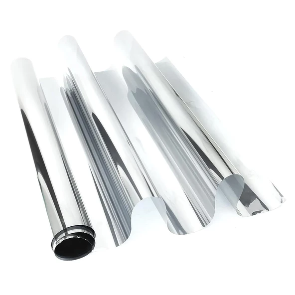 Cam Filmi Aynalı Gümüş Silver 50 Cm X 6 Metre Ev ve Ofis Camları Uyumlu STD-CF-SLV - 2