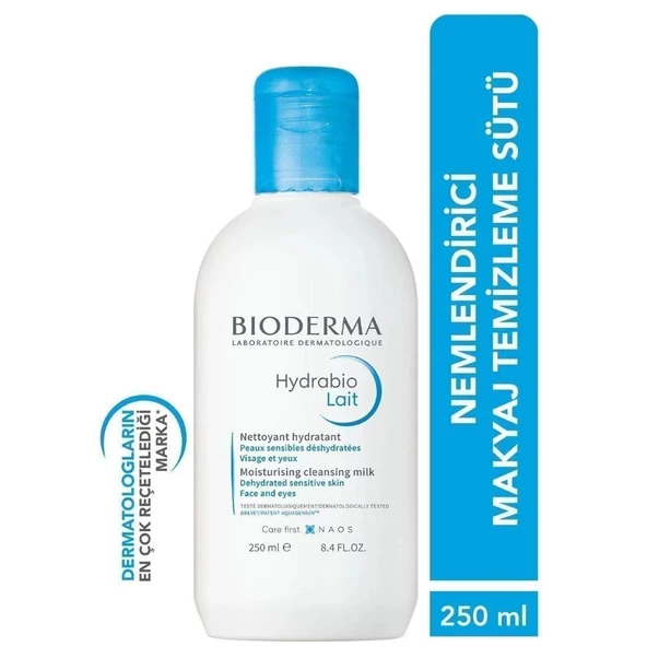 Bioderma Hydrabio Milky Cleanser - Nemsiz Ciltler İçin Temizleyici Süt 250ml - 2