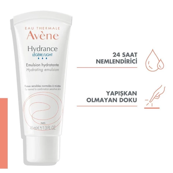 Avene Hydrance Legere/Light Nemlendirici Krem 40ml - 3