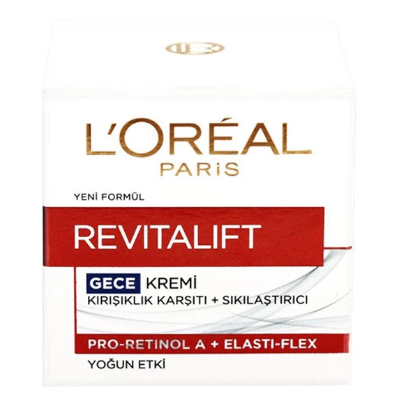 L'Oreal Paris Revitalift Yaşlanma Karşiti Gece Bakim Kremi 50 ml