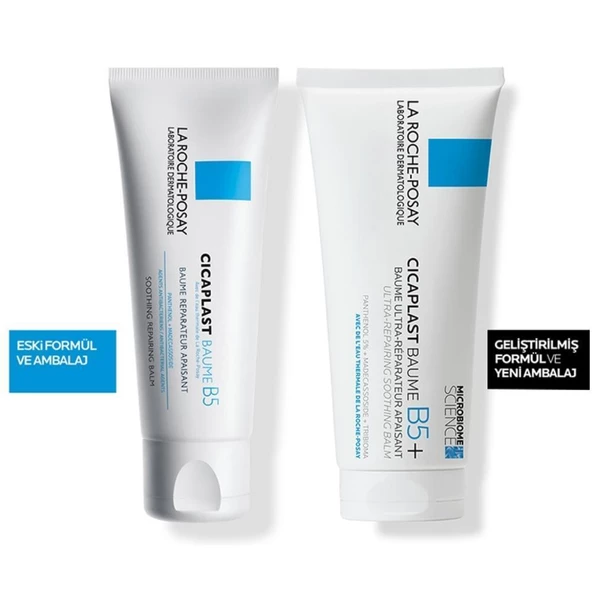 La Roche Posay Cicaplast Balm B5+ Onarıcı Bakım Kremi Tahriş Olmuş Ciltler 100ml - Resim 3