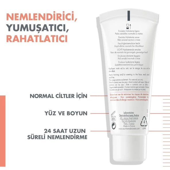 Avene Hydrance Legere/Light Nemlendirici Krem 40ml - 4