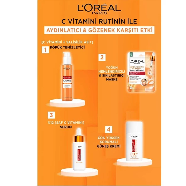 Loreal Paris Revitalift Clinical Serum Etkili Maske 26gr - 2