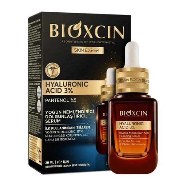 Bioxcin Skin Expert Hyaluronic Acid 3% Yoğun Nemlendirici Serum 30ml ürün görseli 1