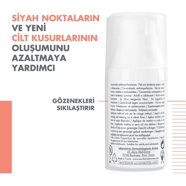 Avene Cleanance Comedomed Akne Eğilimli Ciltlere Özel Bakım Kremi 30ml - 4