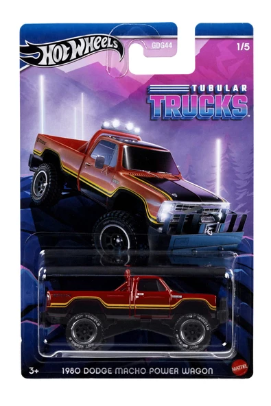 Uzun Kart Tubular Trucks 1980 Dodge Macho Power Wagon