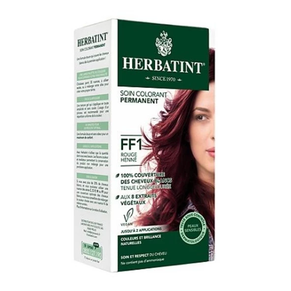 Herbatint FF1 Rouge Henne Kalıcı Bitkisel Saç Boyası