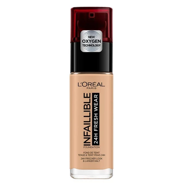 Loreal Paris Infallible Fresh Fondöten 125 Natural Rose 30ml