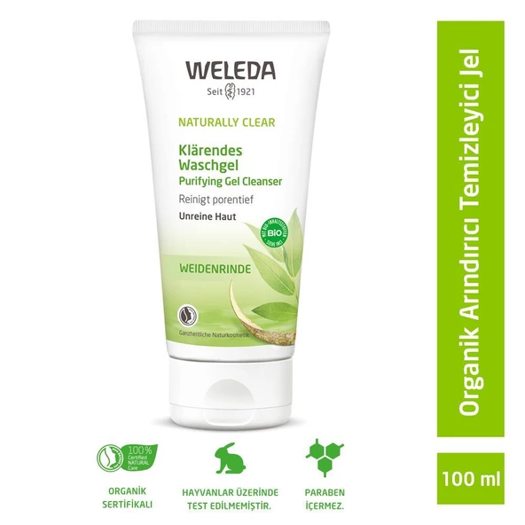 Weleda Naturally Clear Organik Arındırıcı Temizleyici Jel 100ml