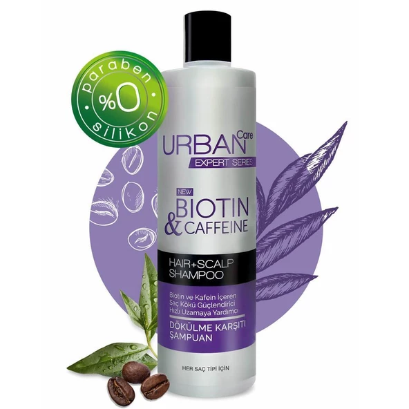 Urban Care Biotin Caffeine Dökülme Karşıtı Şampuan 350 ml - Resim 2
