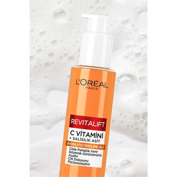 Loreal Paris Revitalift C Vitamini Salisilik Asit Aydınlatıcı Temizleme Jeli 150ml - 3