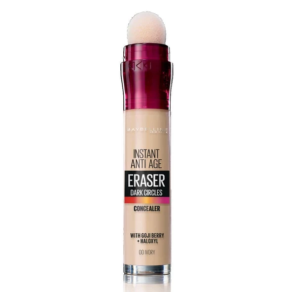 Maybelline Instant Anti Age Eraser Concealer Kapatıcı 68ml No: 00 Ivory