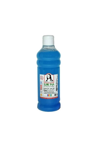 Monalisa Sıvı Yapıştırıcı Slime 500 ML Fosforlu Mavi Slaym
