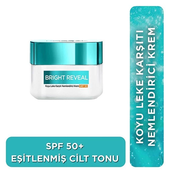 Loreal Paris Bright Reveal Koyu Leke Karşıtı Nemlendirici Krem 50ml