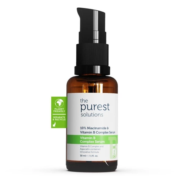 The Purest Solutions Vita-b Complex Niacinamide 10% Serum Bariyer Güçlenmeye Yardımcı