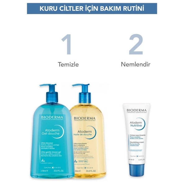 Bioderma Atoderm Nutrition Çok Kuru ve Olgun Ciltler için Nemlendirici Krem 40ml - 6
