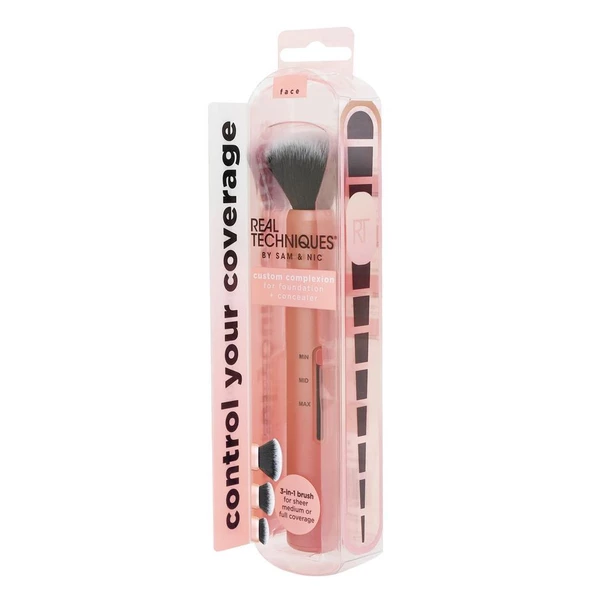 Real Techniques Custom Complexion Fondöten&Kapatıcı Fırçası No:221 - 4