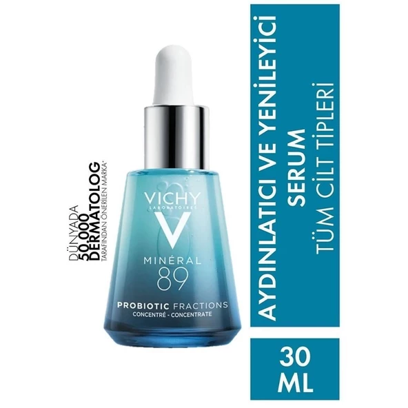 Vichy Mineral 89 Probiyotik Aydınlatıcı Yüz Serumu 30ml