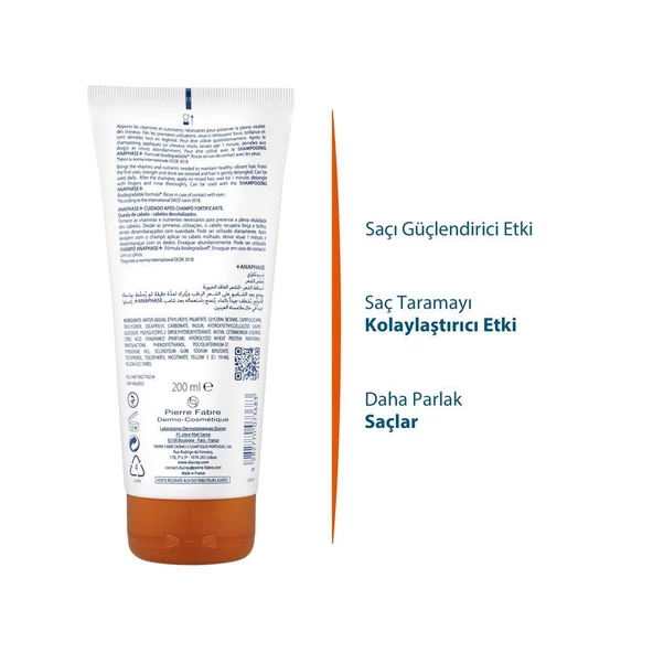 Ducray Anaphase Besleyici Saç Bakım Kremi 200 ml - 3
