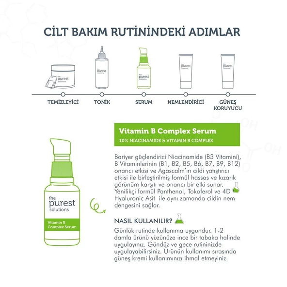 The Purest Solutions Vita-b Complex Niacinamide 10% Serum Bariyer Güçlenmeye Yardımcı - 4