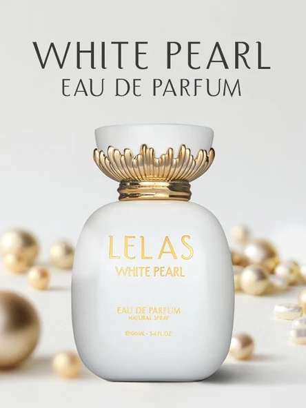 Lelas 1723 White Pearl Edp 100 ML Kadın Parfümü - 3