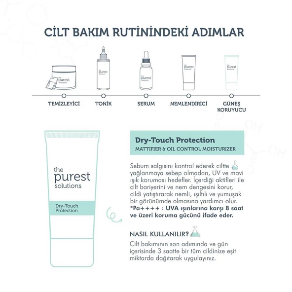 The Purest Solutions Yağlı Ciltler Için Mat Bitişli Güneş Kremi 50ml - 4
