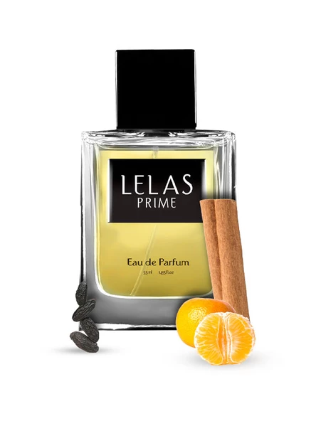 Lelas Prime 58 Gold Edp 55 ML - Oryantal Tatlı Baharatlı Erkek Parfümü ürün görseli