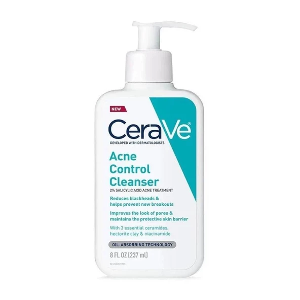 CeraVe Yağlı Ve Akneye Eğilimli Ciltler İçin Yüz Temizleme Jeli 237ml